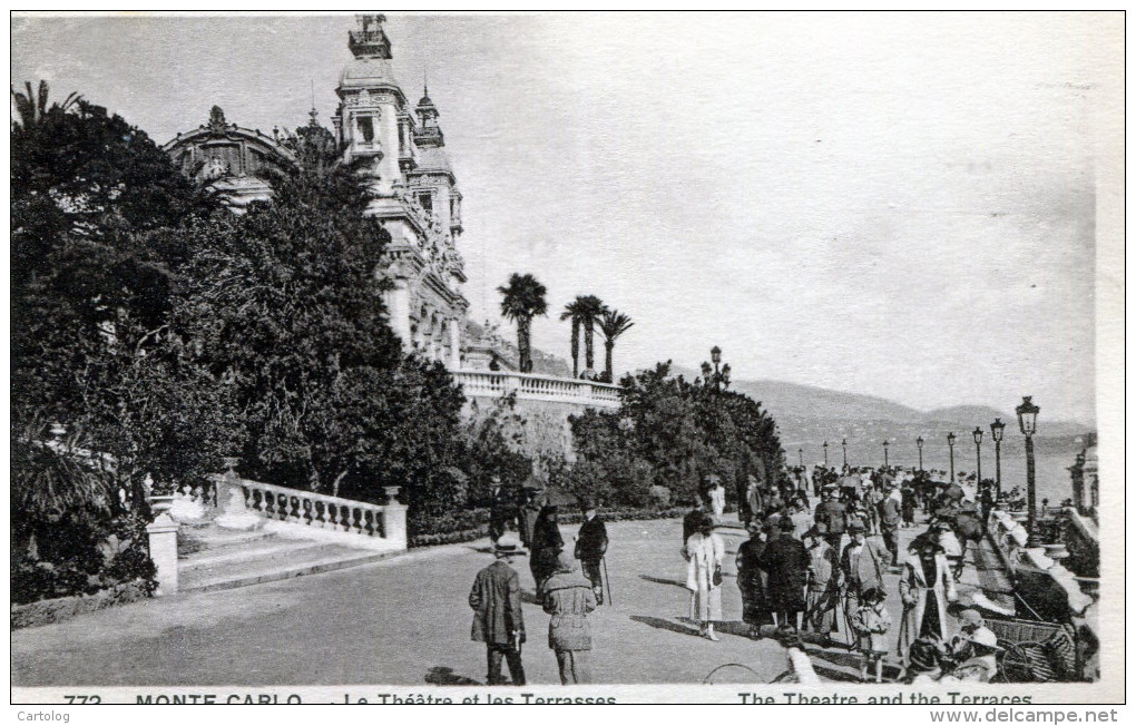 Montecarlo. Le Théâtre Et Les Terrasses - Opéra & Théâtre