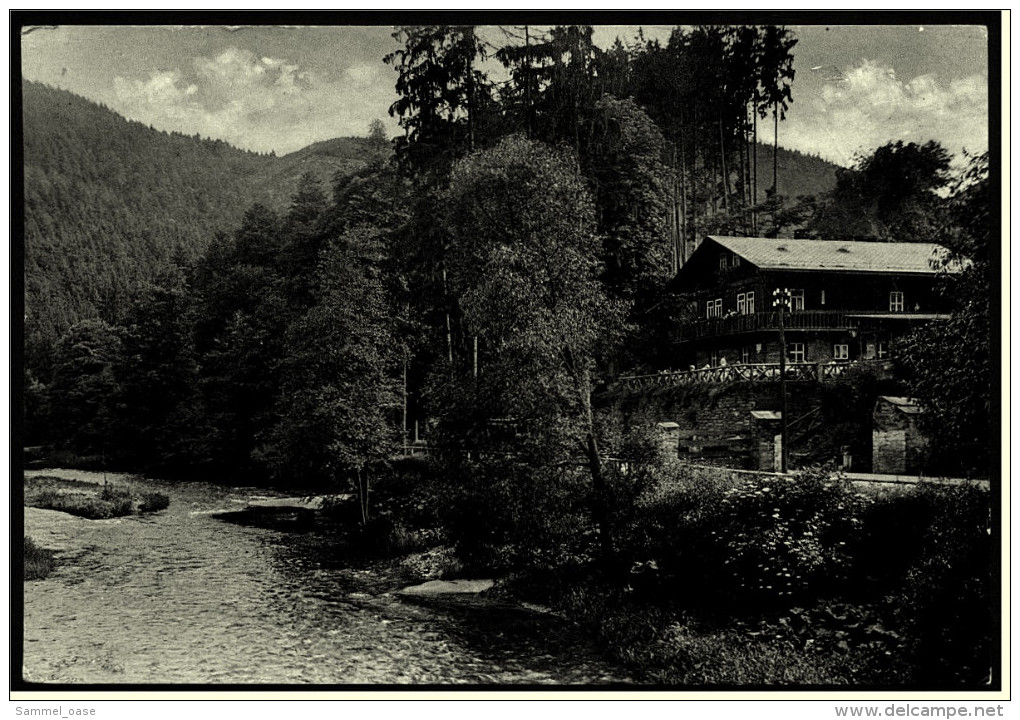 Das Schweizerhaus Im Schwarzatal  -  Ansichtskarte Ca. 1973    (5219) - Oberweissbach