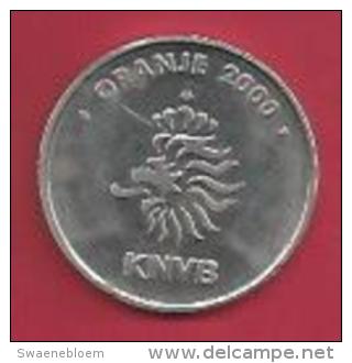 Jeton.- Ruud Van Nistelrooy. Oranje 2000. KNVB. 2 Scans - Monete Allungate (penny Souvenirs)
