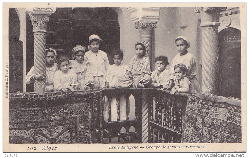 Algérie - Alger - Ecole Fillettes - Kinderen