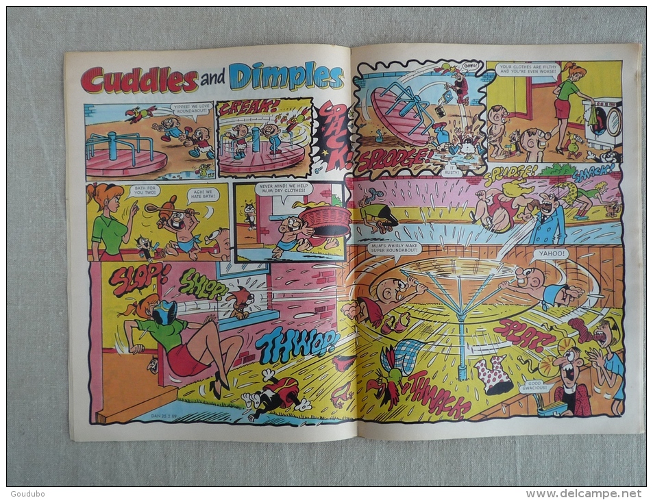 BD Journal Comic Strip The Dandy Fun For Boys And Girl N°2466 February 25th 1989. Voir Photos. - Newspaper Comics