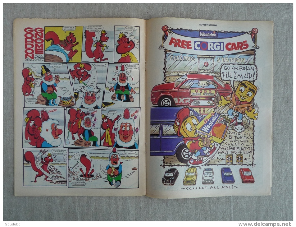 BD Journal Comic Strip The Beano With Ivy The Terrible N°243 March 4th 1989. Voir Photos. - Newspaper Comics