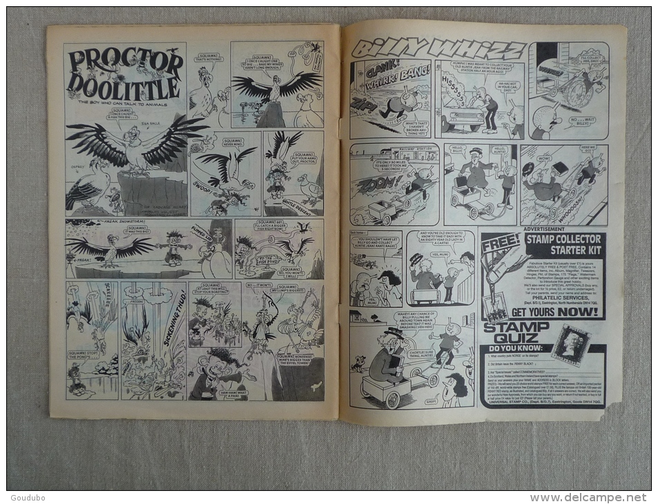 BD journal comic strip The Beano with Ivy the terrible N°243 March 4th 1989. Voir photos.