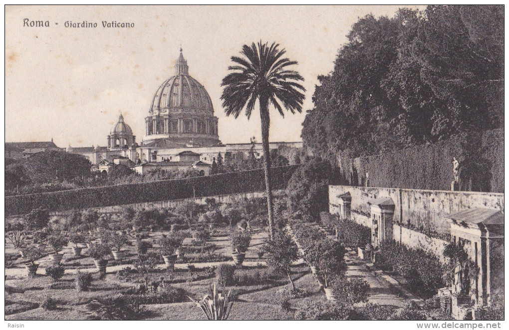 Italie Roma Giardino Vaticano   N°6100 TBE - Parques & Jardines