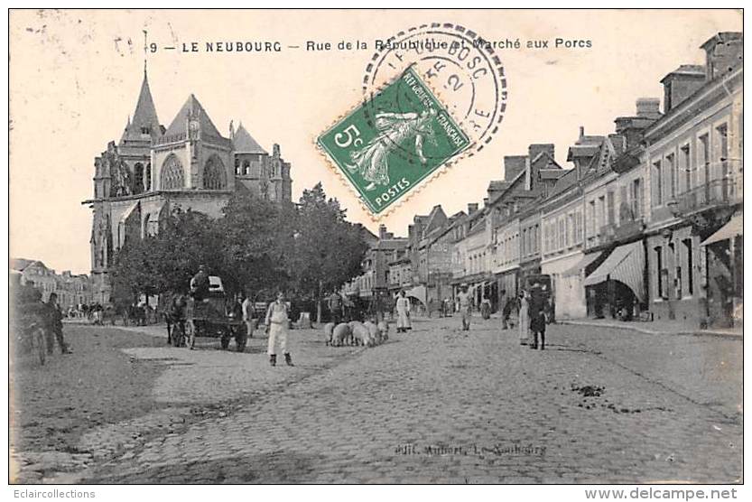 Le Neubourg     27        Le Marché Aux Porcs - Le Neubourg