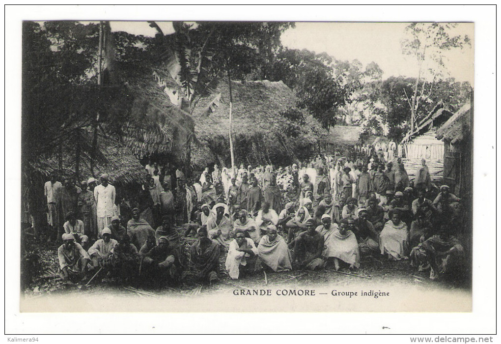 MAYOTTE  ( Archipel  Des  Comores ) /  GRANDE  COMORE  /  GROUPE  INDIGÈNE - Comoros
