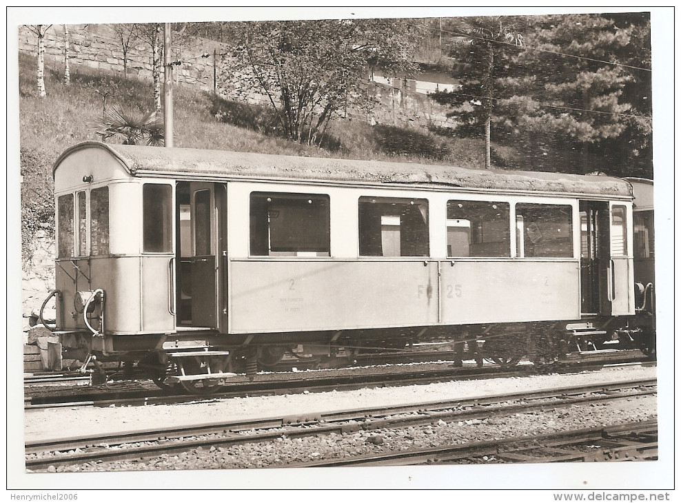 Suisse - Tessin -train A Ponte Tresa Wagon - Ponte Tresa