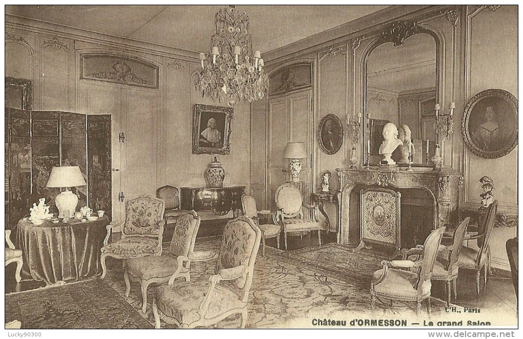 CHATEAU D´ORMESSON - LE GRAND SALON - Ormesson Sur Marne