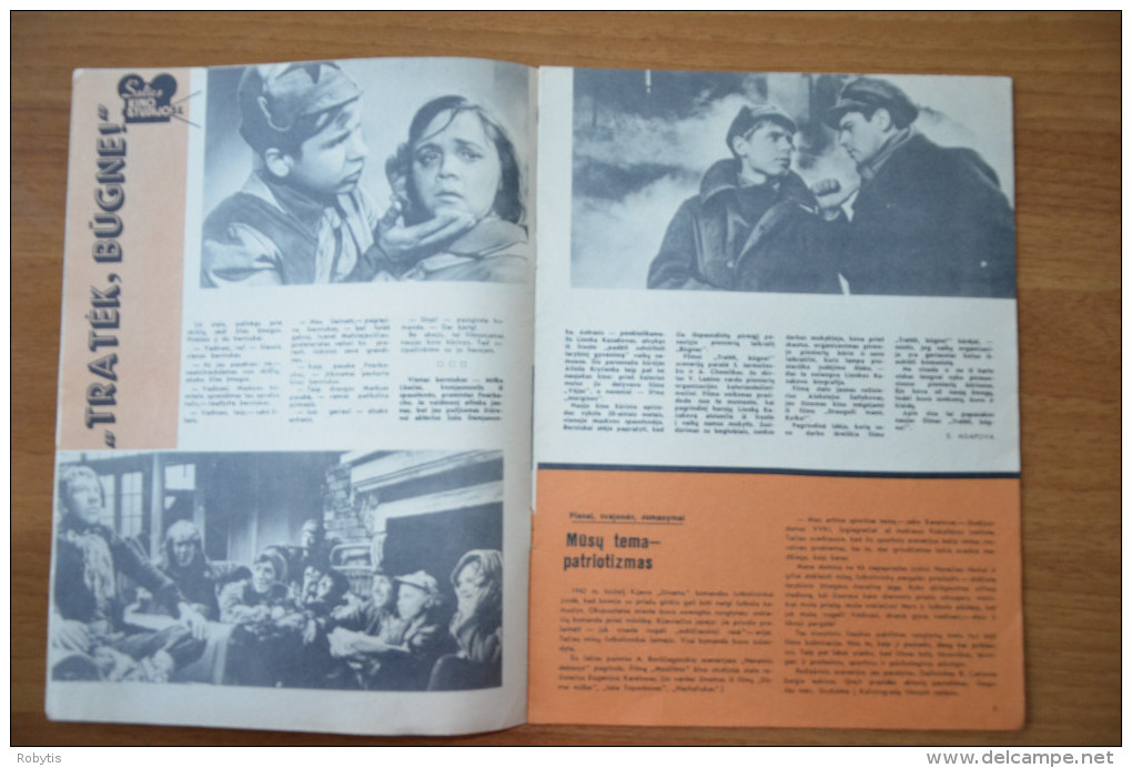 Lithuania USSR Cinema 1962 Nr. 19 - Revues & Journaux