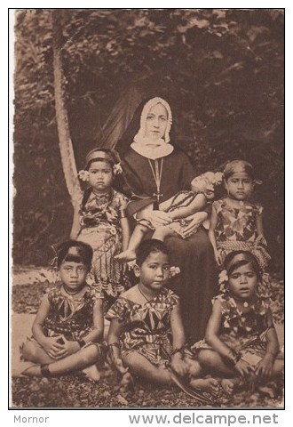 ILES SAMOA MISSIONS MARISTES D'OCEANIE SOEURS ENFANTS - Amerikaans-Samoa