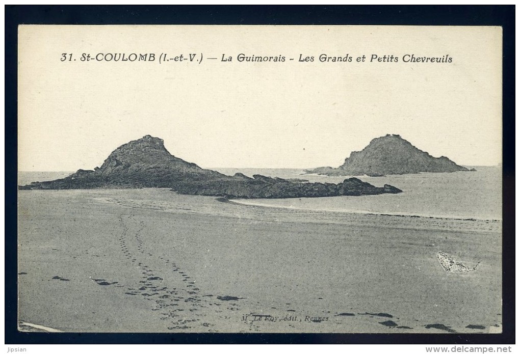 Cpa  Du 35  St Coulomb - La Guimorais - Les Grands Et Petits Chevreuils    PAR6 - Saint-Coulomb