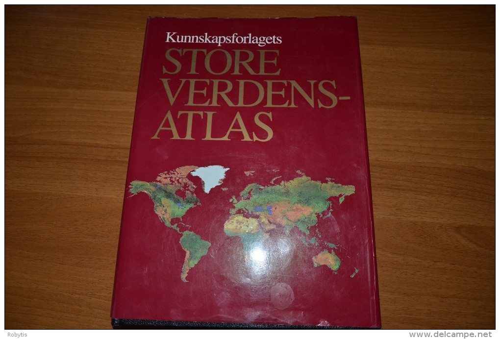 Norge Norway Book  ATLAS  MAPS FLAGS - Skandinavische Sprachen