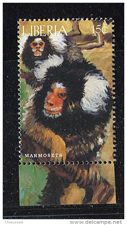 (cl. 4 - P.41) Montserrat ** N° 1108 (ref. Michel Au Dos)   Singe Ouistiti - - Montserrat