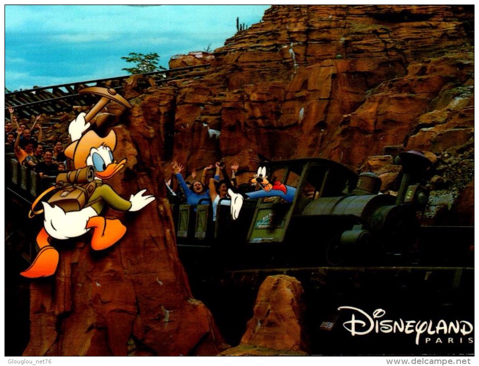 DYSNEYLAND PARIS...BIG THUNDER MOUNTAIN....CPM - Disneyland