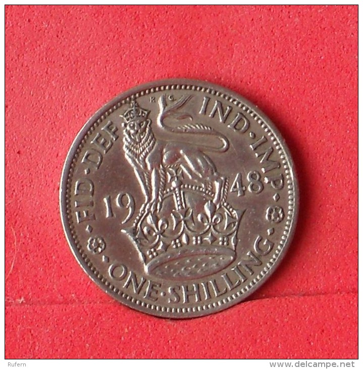 GREAT BRITAIN  1  SHILLINGS  1948   KM# 863  -    (Nº12885) - I. 1 Shilling