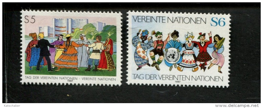 342251022 UNO WENEN -  POSTFRIS MINT NEVER HINGED POSTFRISCH EINWANDFREI YVERT 75 76 - Other & Unclassified