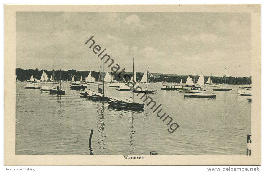 Berlin - Wannsee - Verlag J. Goldiner Berlin Ca. 1930 - Wannsee