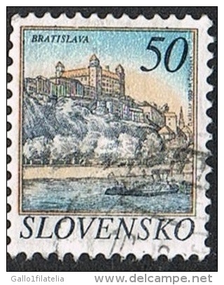 1993 - SLOVACCHIA / SLOVAKIA - BRATISLAVA. USATO - Gebraucht