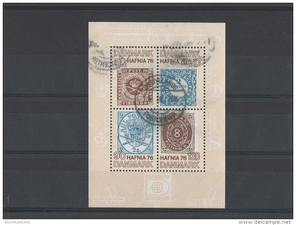 Danemark 1976 - Bloc Feuillet N° 3 - Timbres Yvert & Tellier N° 2 - 1 - 11 Et 19 - Blocs-feuillets