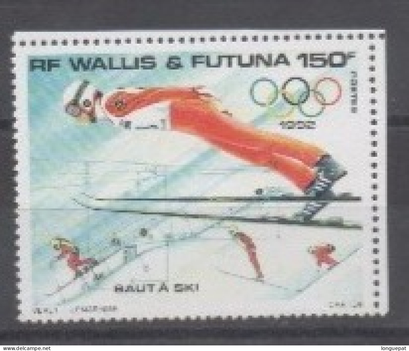 WALLIS Et FUTUNA  : Jeux Olympiques D'hiver à Albertville (France) : Saut à Ski - Sport - Nuovi