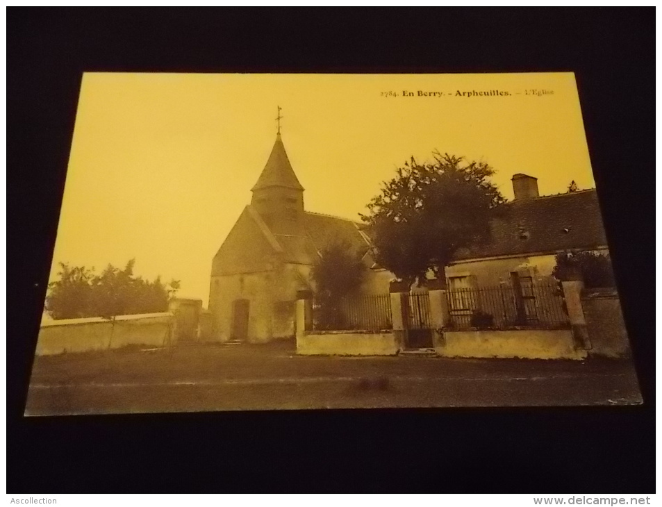 2784 En Berry Arpheuilles L Eglise - Brinon-sur-Sauldre