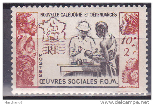 Colonies Francaises Nouvelle Calédonie N° 278 Au Profit Des Oeuvres Sociales 1950 Neuf ** - Nuovi