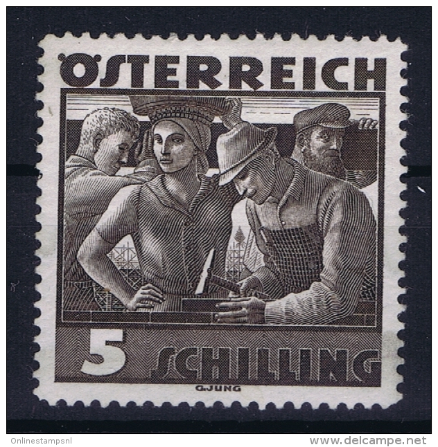Austria Mi Nr  587  MNH/** Sans Charnière  Postfrisch  1934 - Ungebraucht