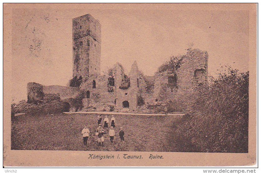 AK Königstein Im Taunus - Ruine (19788) - Koenigstein