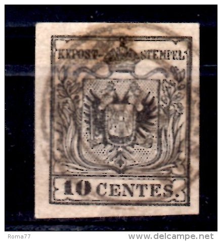 ASI2A - LOMBARDO VENETO , Il 10 Cent N. 2 Usato. SPL - Lombardije-Venetië