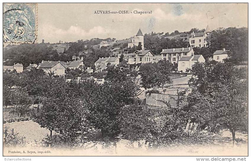 Auvers Sur Oise    95    Chaponval - Auvers Sur Oise
