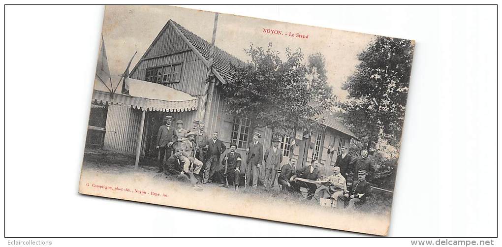 Noyons    60    Tir Au Fusil. Le Stand  (voir Scan) - Noyon