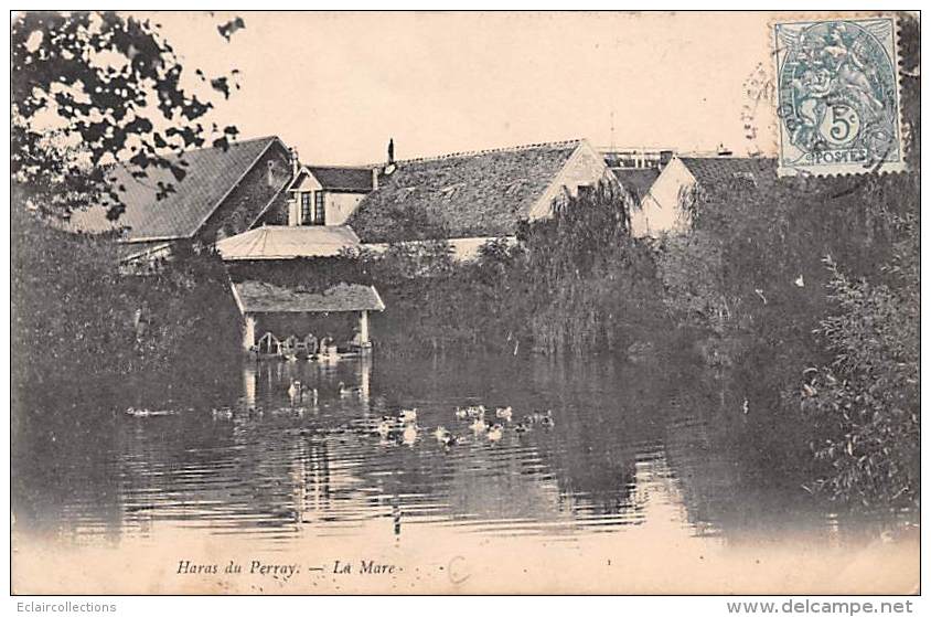 Le Perray En Yvelines     79     Le Haras . La Mare Aux Canards - Le Perray En Yvelines