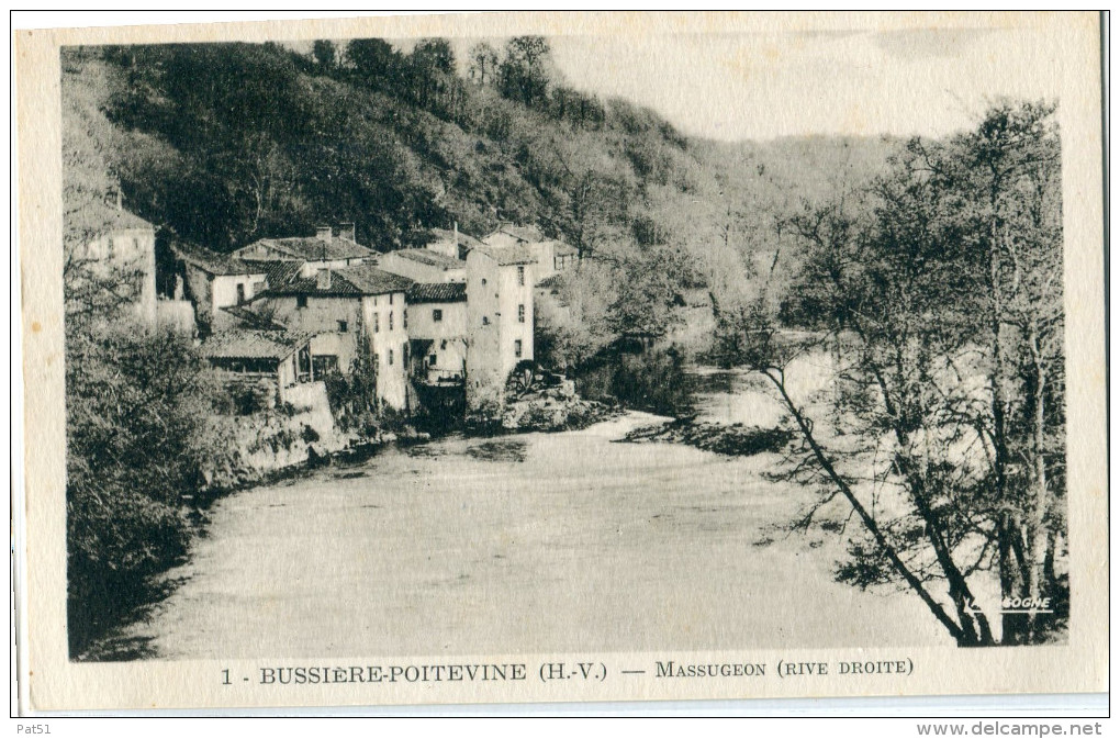 87 - Bussière Poitevine : Massugeon - Rive Droite - Bussiere Poitevine