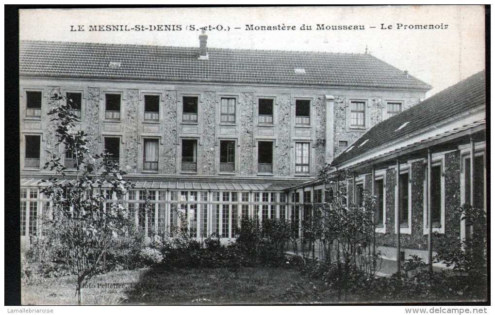 78, LE MESNIL SAINT DENIS, MONASTERE DU MOUSSEAU, LE PROMENOIR - Le Mesnil Saint Denis