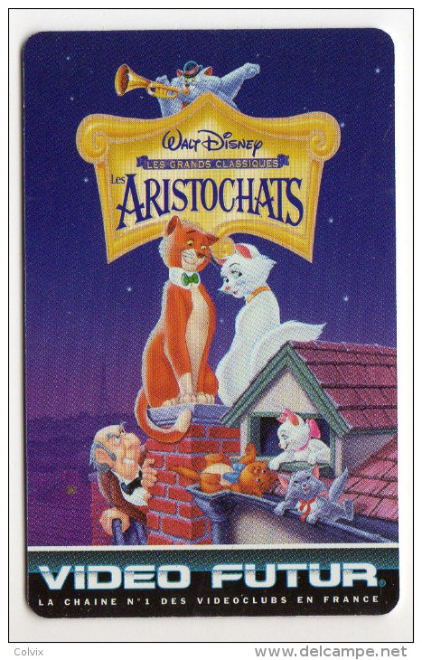 VF 93 VIDEO FUTUR ARISTOCHATS DISNEY - Sonstige & Ohne Zuordnung