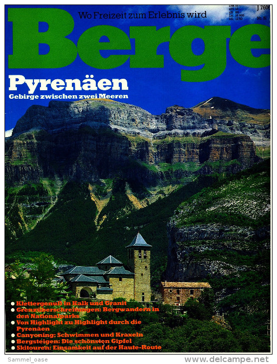 Berge Nr. 51 Von 1991 : Pyrenäen - Gebirge Zwischen Zwei Meeren - Travel & Entertainment