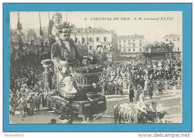 CPA 6 - Carnaval De NICE - Char Vendanges - S.M Carnaval XXXIX (06) - Carnaval