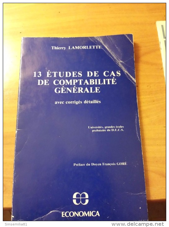 13 Etudes De Cas De Comptabilite Generale ......  Thierry Lamorlette - Management