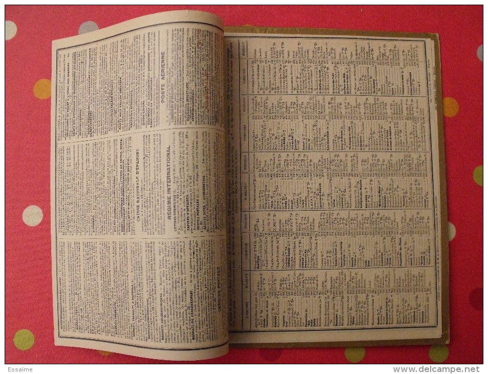 Almanach Des PTT. Calendrier Poste, Postes Télégraphes.1932. Château D'Amboise - Grossformat : 1921-40