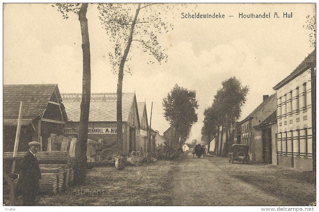 Scheldewindeke   -   Houthandel  A. Hul - Oosterzele