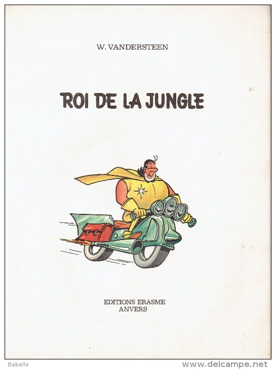 JEROME Roi De La Jungle De W. Vandersteen, Editions DARGAUD - Jérôme