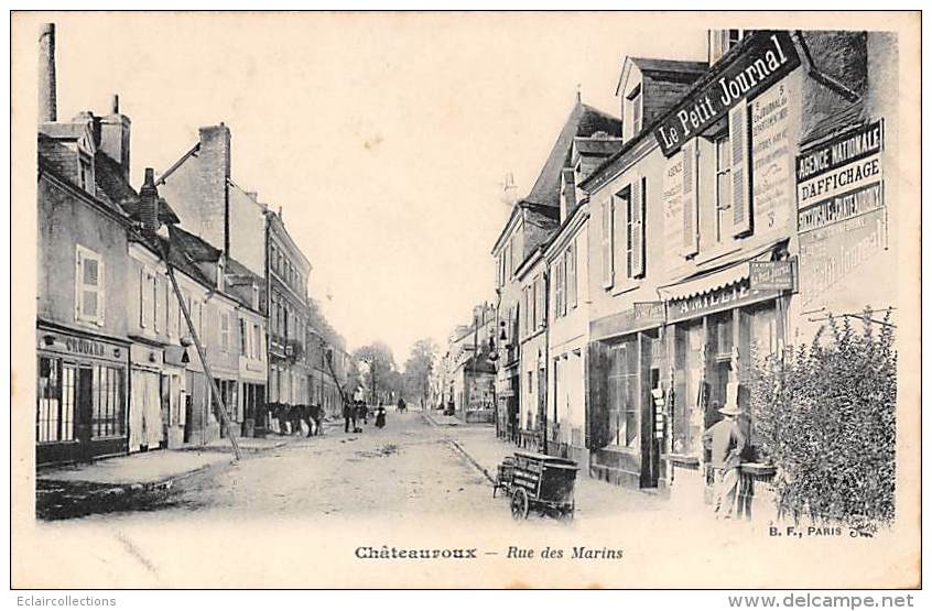 Chateauroux     36      Rue Des Marins .   Vente Du Petit Journal - Chateauroux