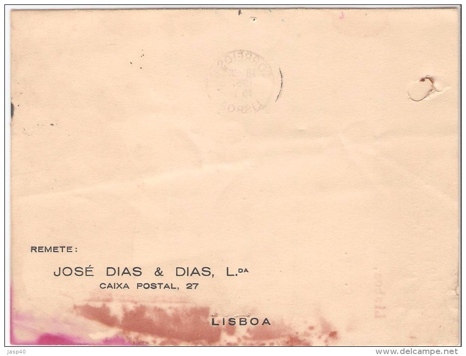 CARTA CIRCULADA EM PORTUGAL - Cartas & Documentos