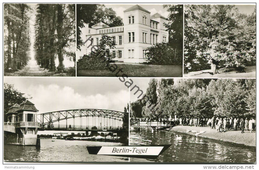 Berlin-Tegel - Foto-AK - Verlag Herbert Meyerheim Berlin - Tegel