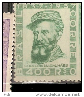 Brazil * & Général Couto De Magalhães Birth Centenary 1938 (345) - Unused Stamps