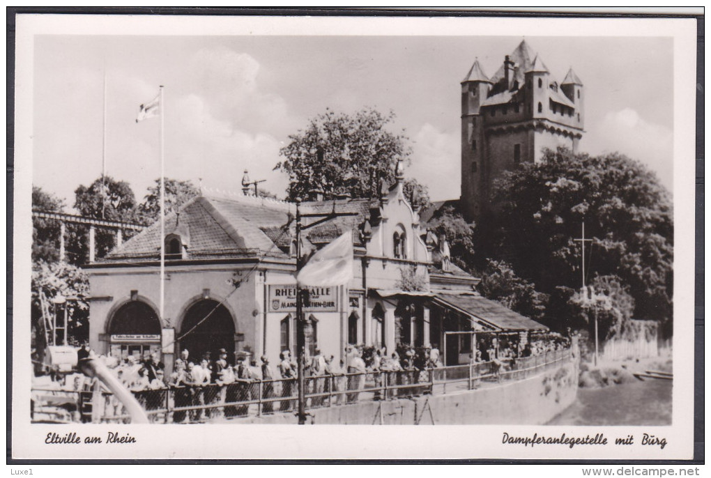 GERMANY , ELTWILLE  AM  RHEIN , OLD POSTCARD - Eltville