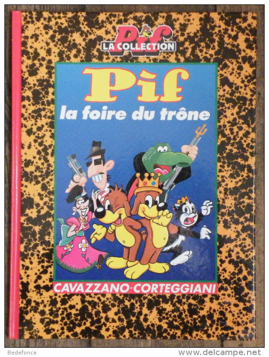 Pif La Collection - La Foire Du Trône -  Corteggiani Et Cavazzano - Pif & Hercule