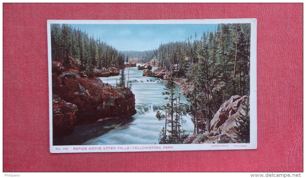 - Wyoming> Yellowstone  Park   Rapids Above Upper Falls  - 2103 - Yellowstone