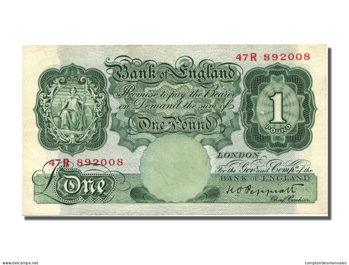 Billet, Grande-Bretagne, 1 Pound, 1948, SUP - 10 Pounds