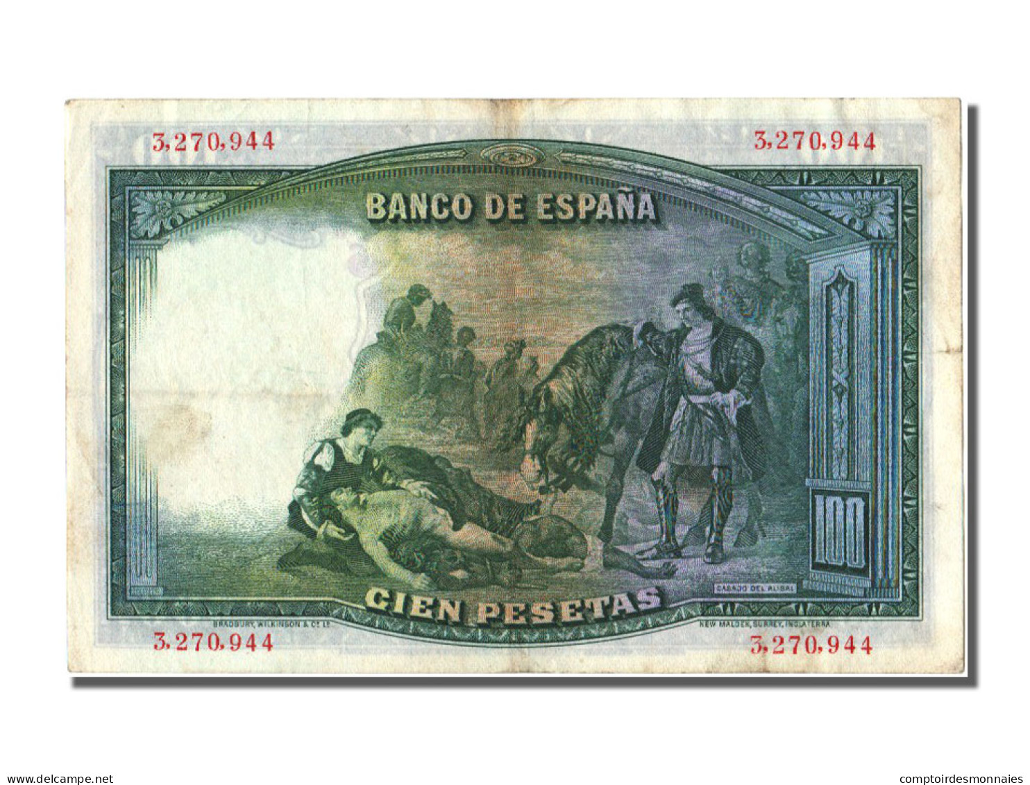 Billet, Espagne, 100 Pesetas, 1931, TTB - 100 Pesetas